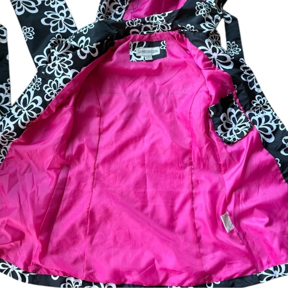 London Fog Girls Jacket with Removable Hood - M (10-12) - Picture 7 of 9